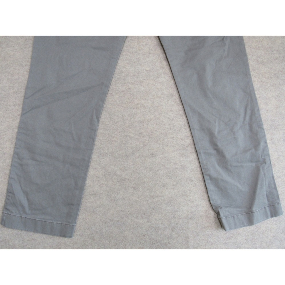 J.Crew 770 Straight Fit Chinos Mens 34x32 Grey Re-Imagined Stretch Cotton Pants - Picture 11 of 11